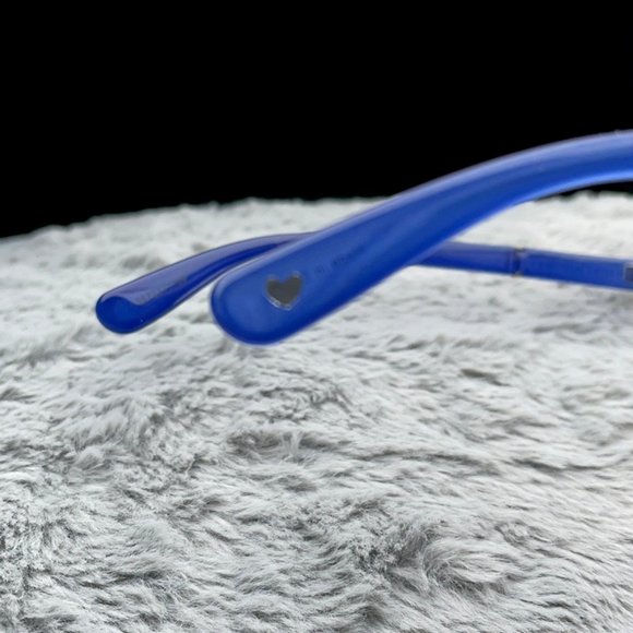 Juicy Couture Sunglass. Gunmetal / blue arms NWT. - Picture 5 of 8